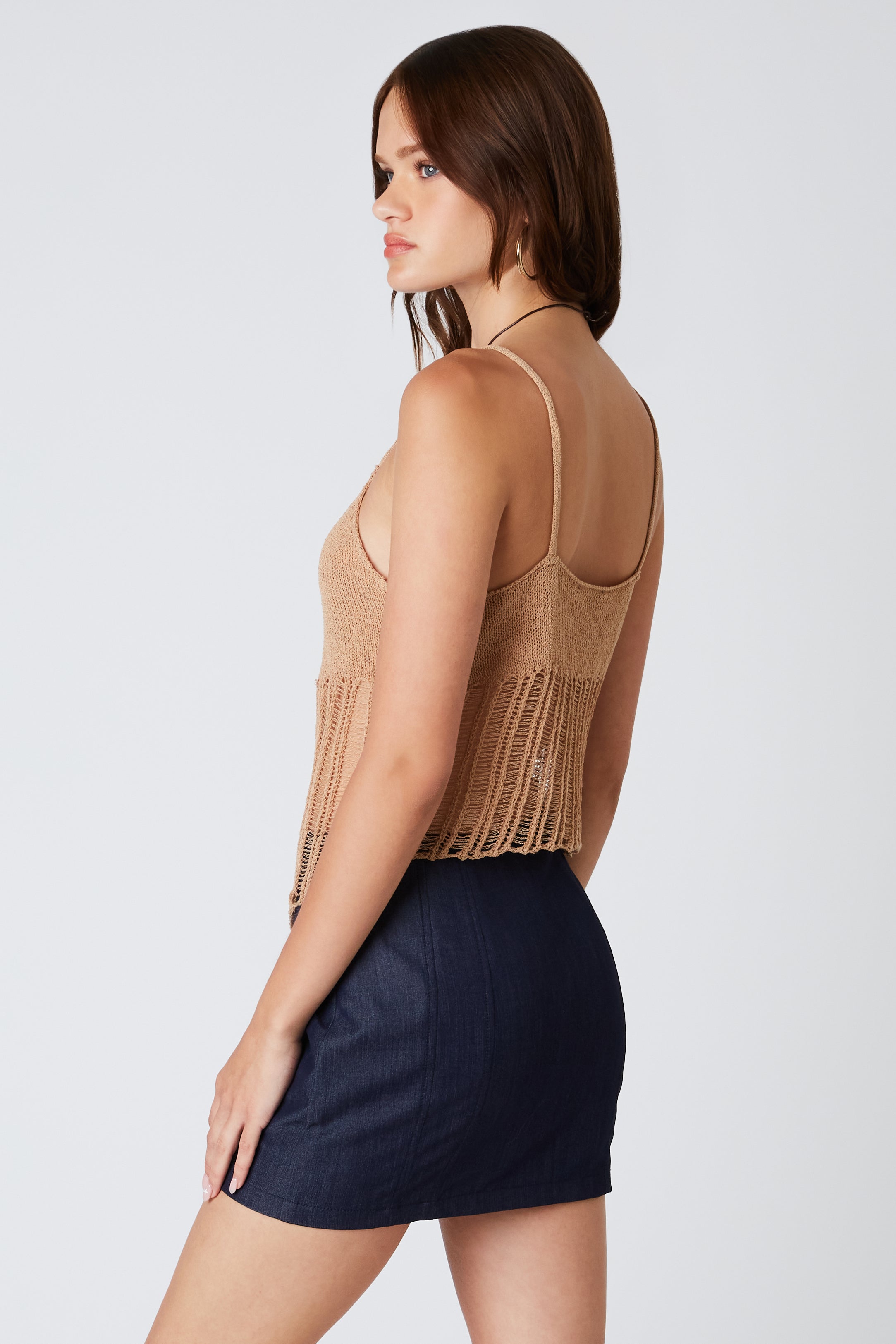 Keyhole Knit Tank