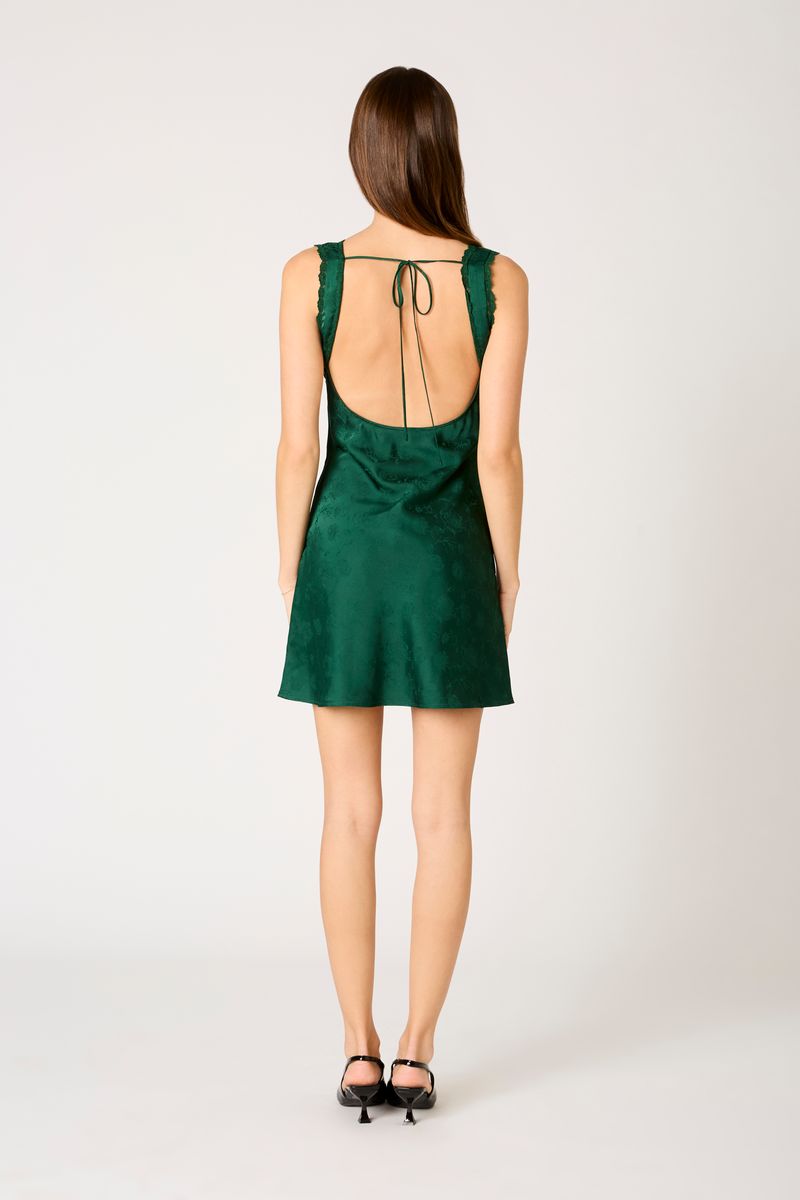 Satin Milkmaid Mini Dress – Cotton Candy LA