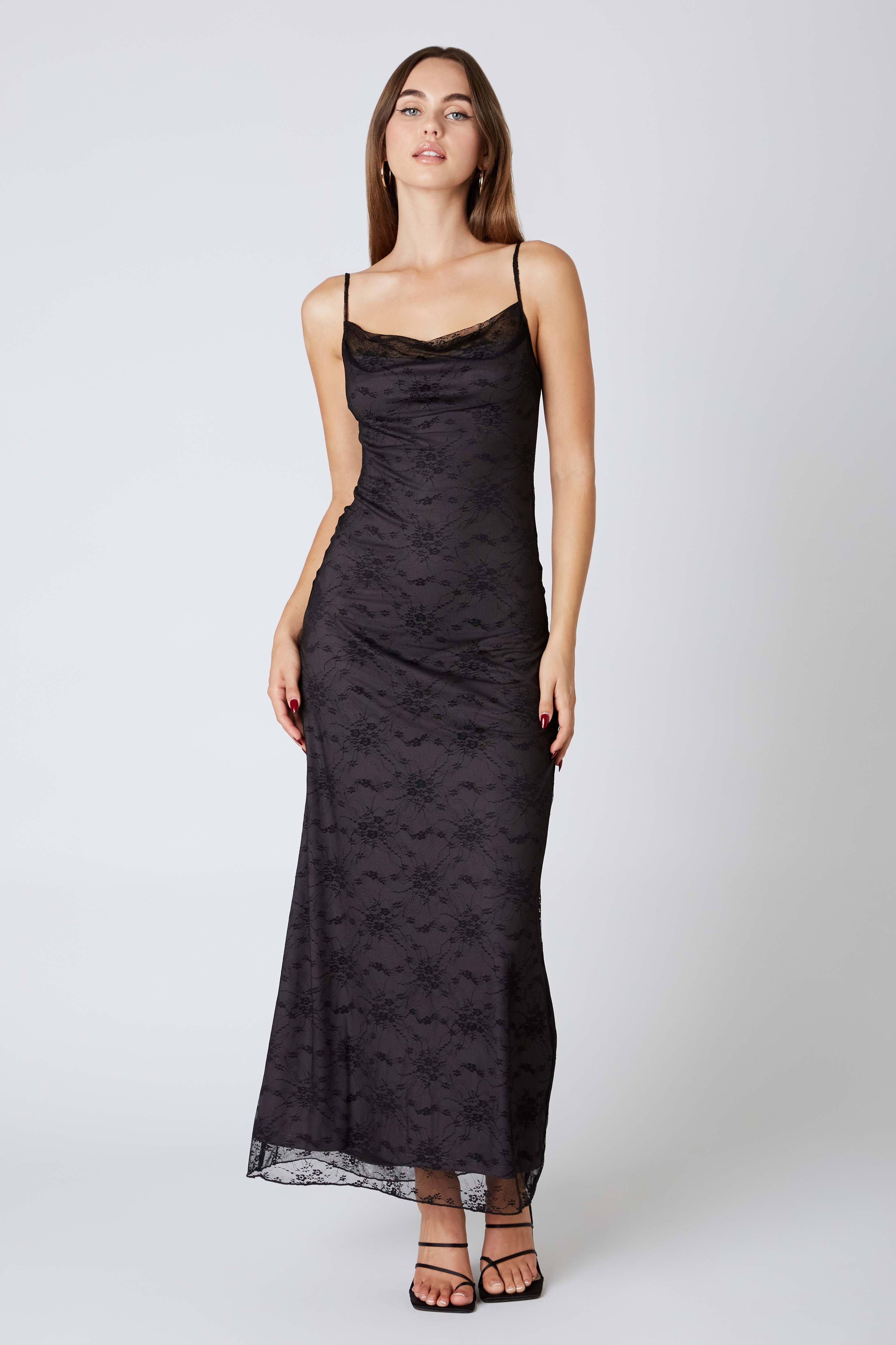 Lace Maxi Dress Cotton Candy LA Lace Maxi Dress Cotton Candy LA