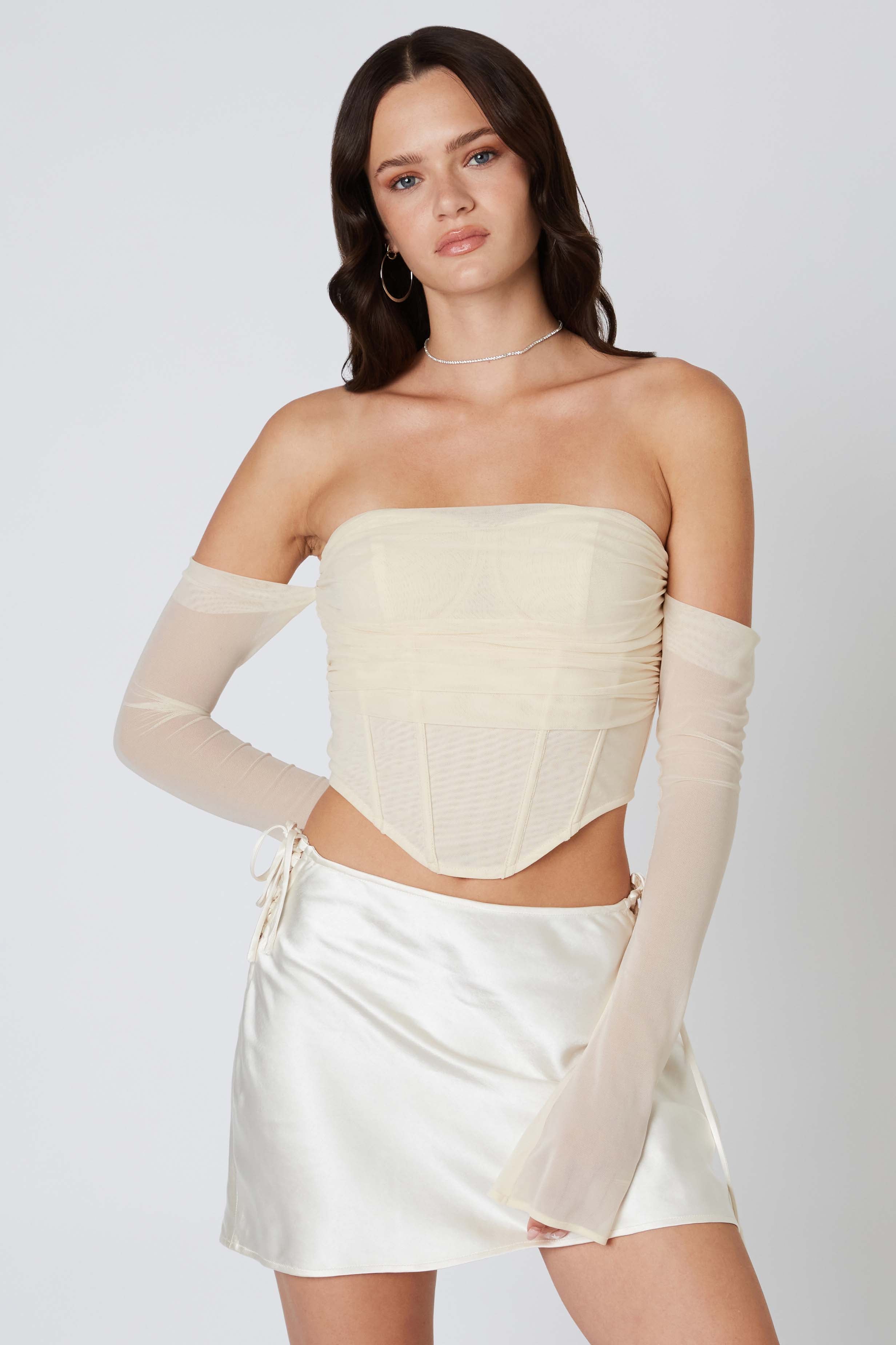 Satin Mini Skirt – Cotton Candy LA