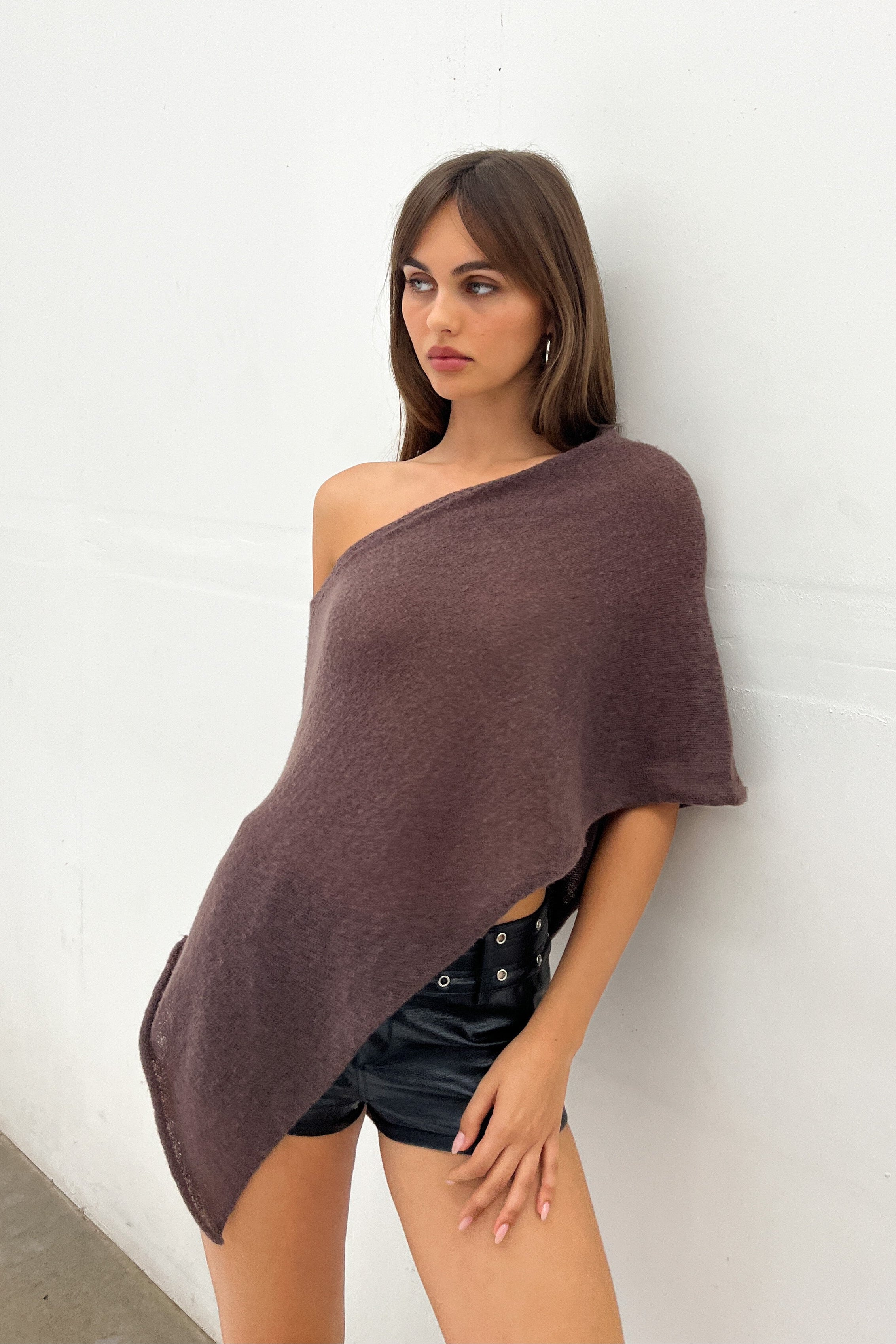 ニット/セーター L'Appartement Cashmere C/N Poncho Knit LINEN PONCHO（ニット／セーター）｜L'Appartement（アパルトモン）の