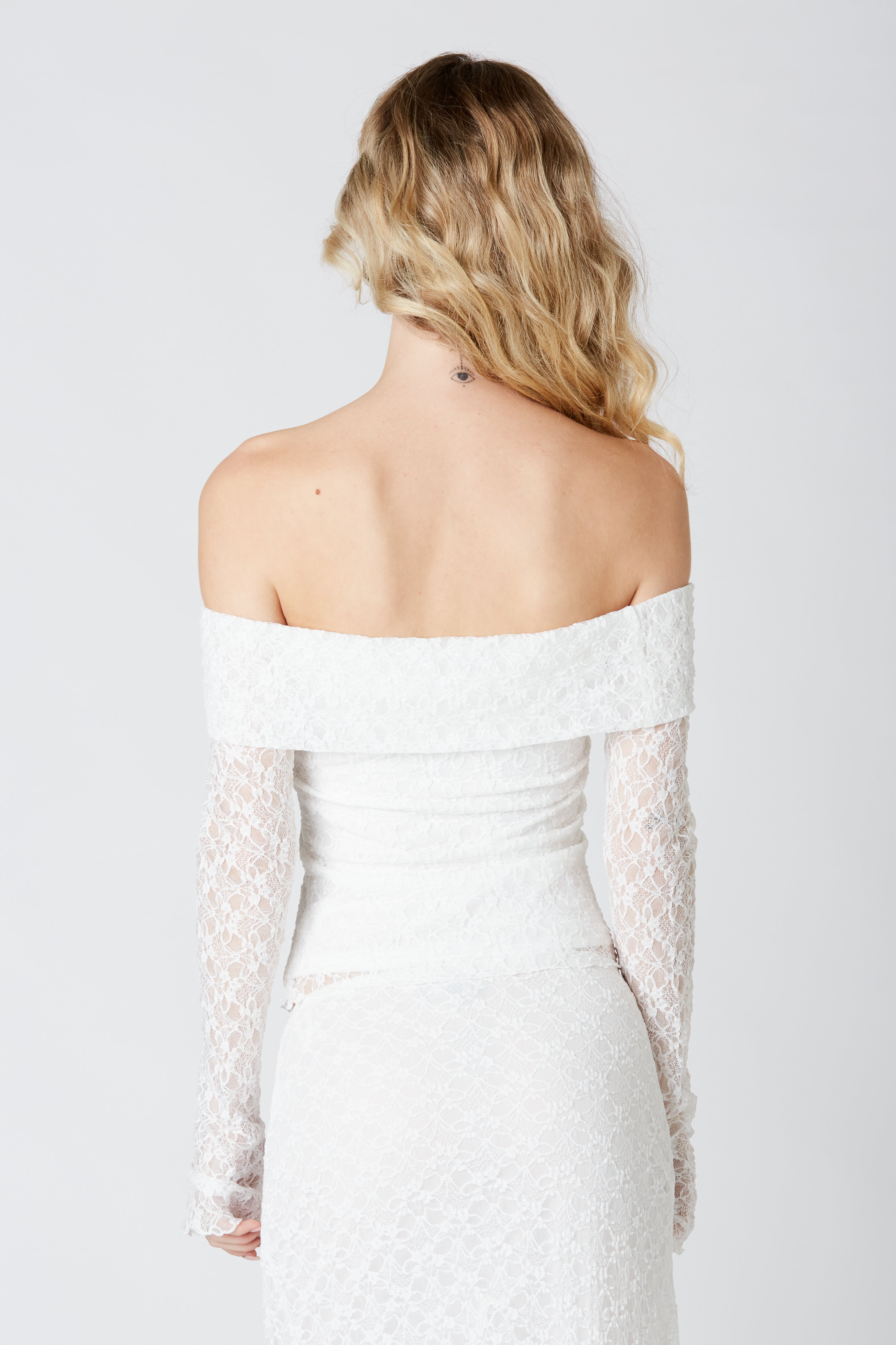 Off Shoulder Lace Top Cotton Candy LA Off Shoulder Lace Top Cotton Candy LA