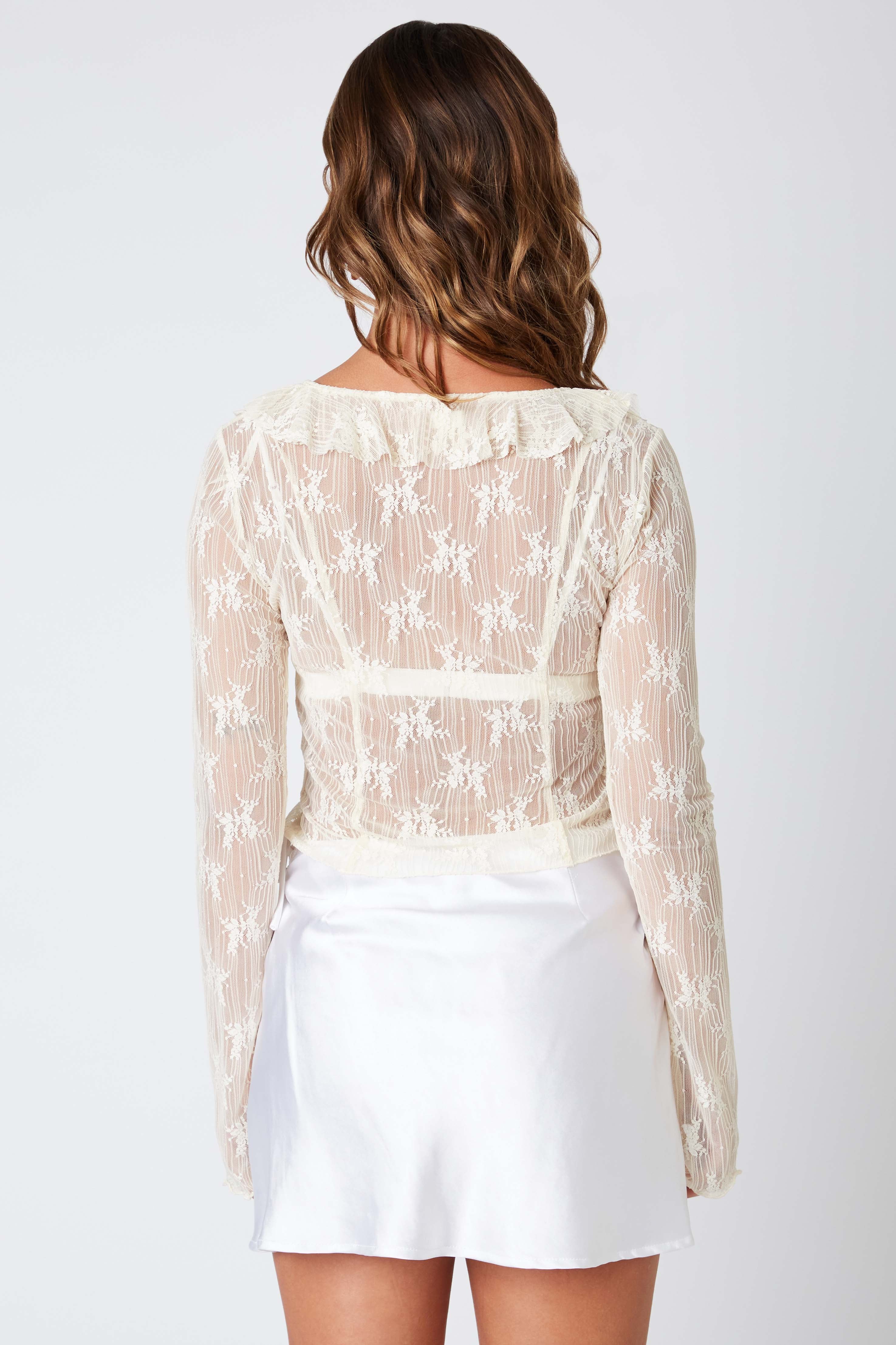Long Sleeve Lace Cover-Up – Cotton Candy LA Long Sleeve Lace Cover-Up – Cotton Candy LA