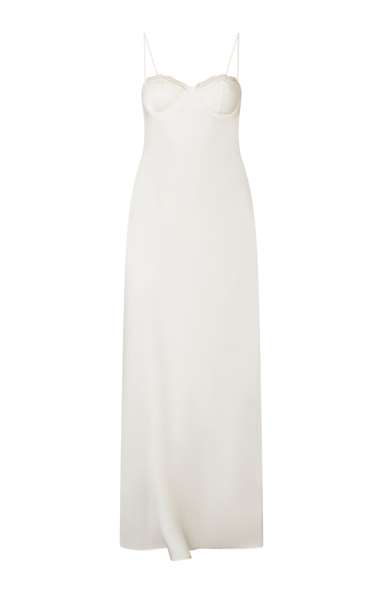 white satin top bustier lace bodycon dress White satin top bustier lace bodycon dress from
