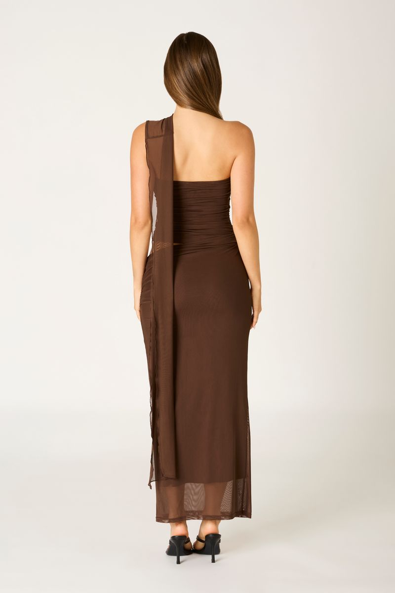 Mesh Maxi Dress