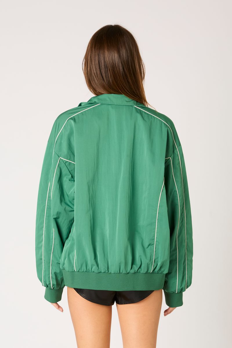 Nylon Bomber Jacket