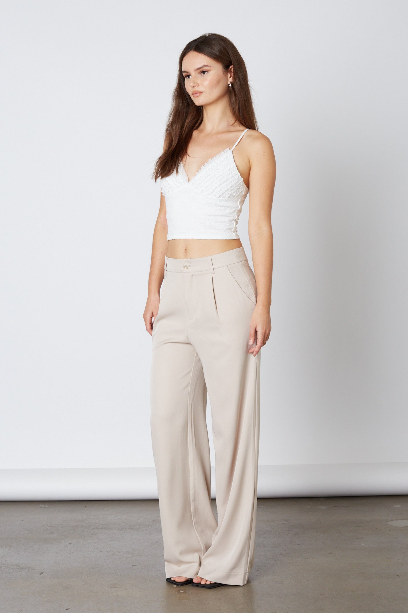 Dune High Waisted Trousers Side